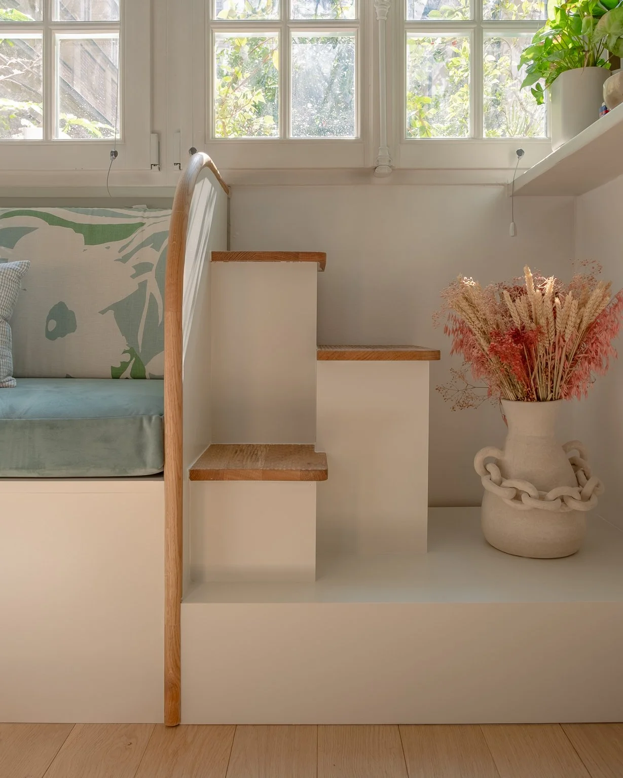 Ambiance japonisante — rénovation appartement 90 m² Villiers Paris, architecte d'intérieur Studio Emsé